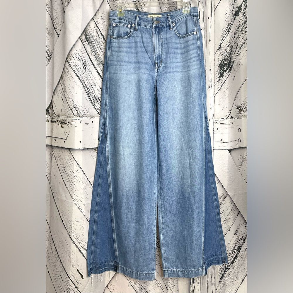 MADEWELL Extra-Wide Jeans w/ Side Inserts Size 25
